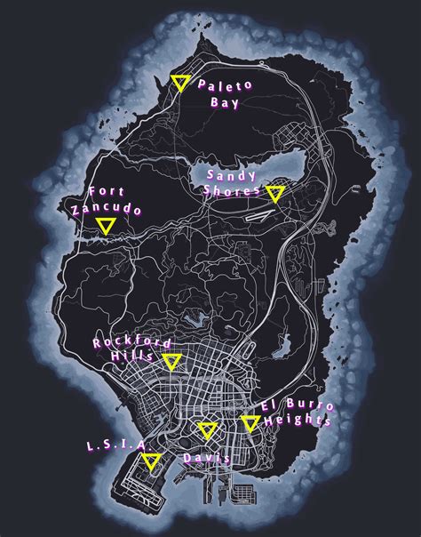 GTA Online / GTA 5 Fire Station Locations